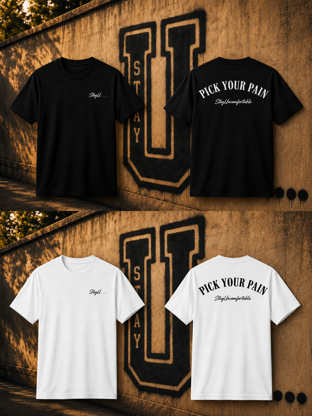PICK YOUR PAIN™ | DROP 001